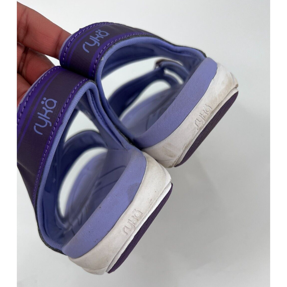 RYKA Breeze Lightweight Adjustable Strappy Comfort Sandals Purple Women’s 10M - Picture 4 of 6
